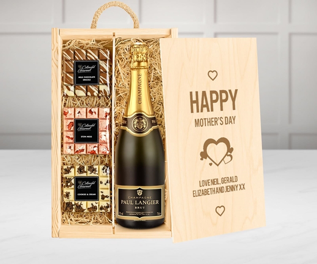 Mother's Day Personalised Chocolate Tasting Experience With Champagne